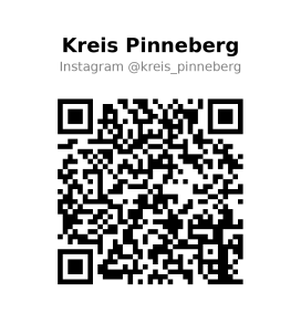 QR Code Instagram Kreis Pinneberg