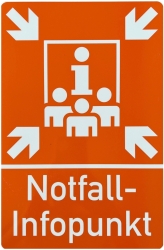 Notfall-Infopunkt SCHILD